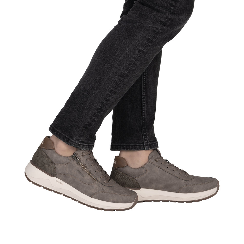 Derby avec fermeture éclair beige - Photo 9