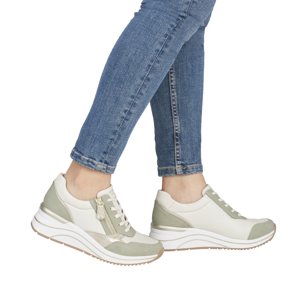 Derby avec fermeture éclair blanc combiné - Photo 9