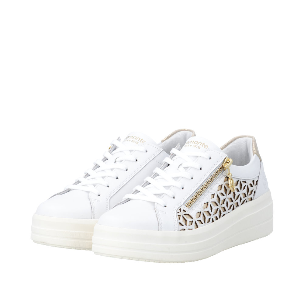 Derby avec fermeture éclair blanc combiné - Photo 8