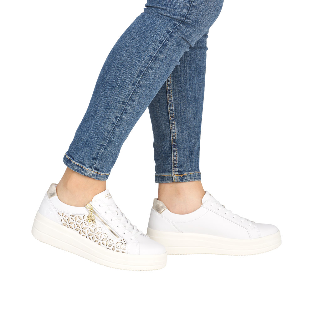 Derby avec fermeture éclair blanc combiné - Photo 9