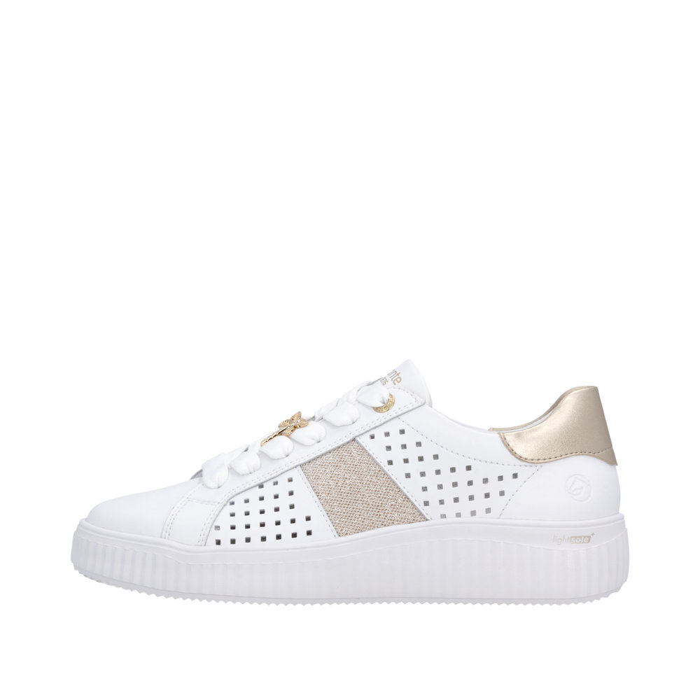 Derby blanc combiné - Photo 5