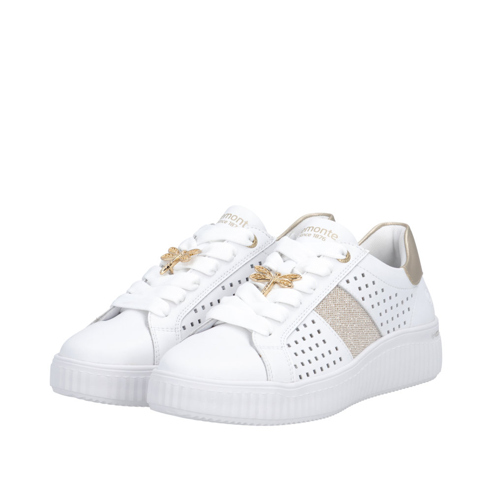 Derby blanc combiné - Photo 8