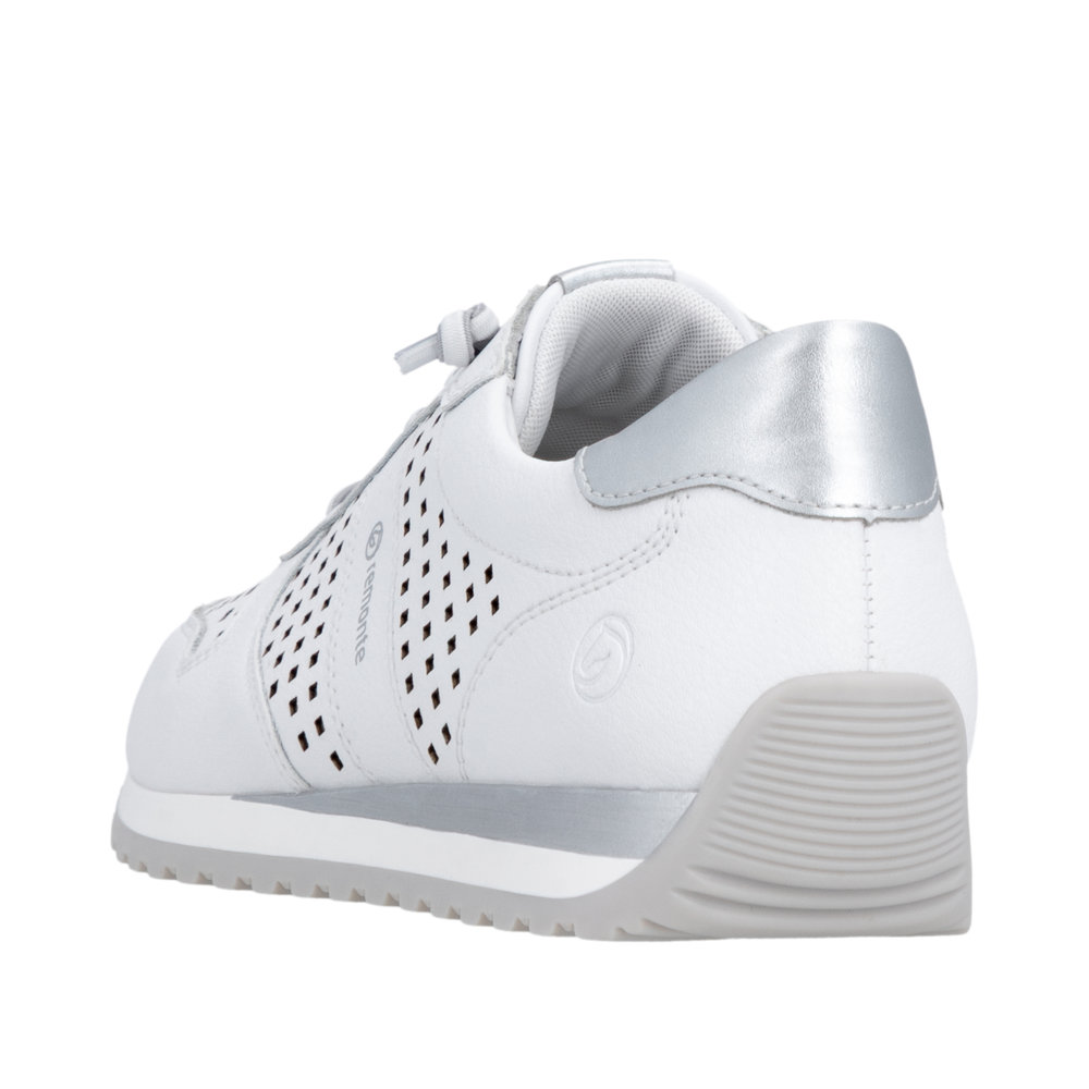 Derby blanc combiné - Photo 3